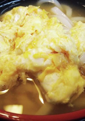 ふわふわ♪卵うどん　簡単　☆5分でご飯☆-レシピのメイン写真