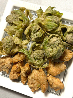 蕎麦粉で天ぷら衣の天ぷら-レシピのメイン写真