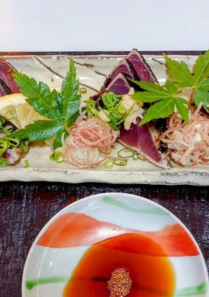 薬味たっぷり　かつおのたたき-レシピのメイン写真