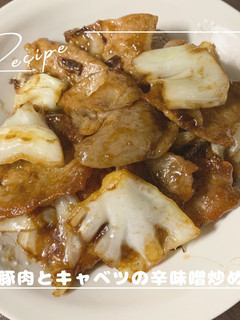 お弁当に！豚肉とキャベツの辛味噌炒め-レシピのメイン写真