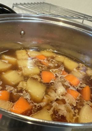 大根の煮物(肉じゃがの大根ver.)-レシピのメイン写真