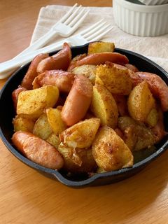 *新じゃがとウインナーのカレー炒め*-レシピのメイン写真