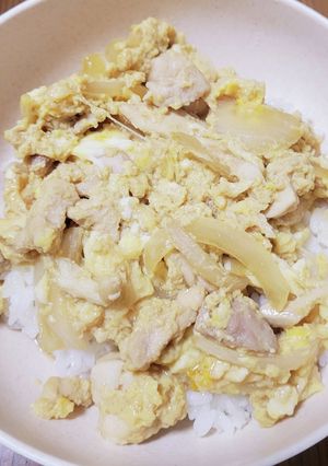 簡単！レンチン親子丼☆-レシピのメイン写真