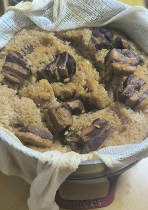 STAUB　中華おこわ　もち米使い切り-レシピのメイン写真