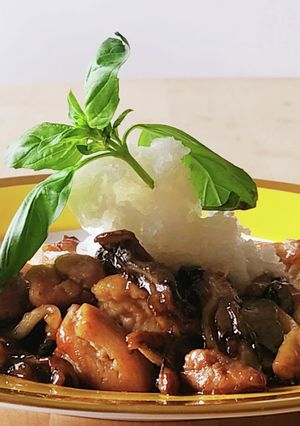 鶏肉&舞茸おろし煮☆簡単夕食☆胃腸に良い-レシピのメイン写真
