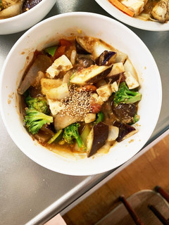 肉無豆腐すっきり梅ケチャップ味野菜炒め-レシピのメイン写真