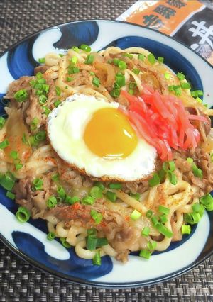 簡単めちゃウマ♪ピリ辛焼きぎゅうどん-レシピのメイン写真