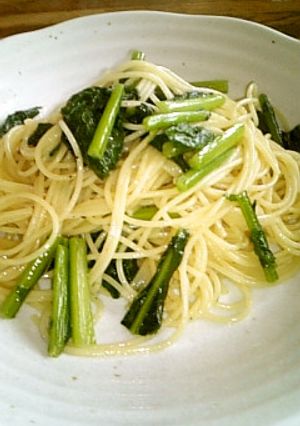 カブの葉とアンチョビのパスタ♪-レシピのメイン写真