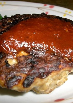 レバーペーストで、鶏肉なのにハンバーグ-レシピのメイン写真