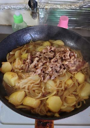 ヨウサマの減塩広島呉風肉じゃが-レシピのメイン写真