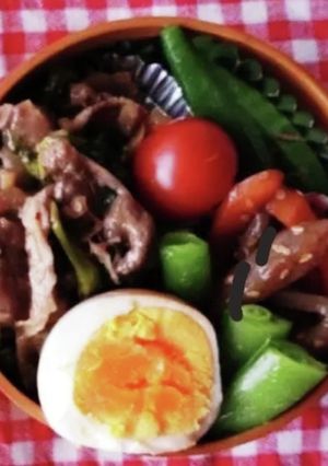 簡単10分☆筍☆牛肉プルコギ☆行楽弁当-レシピのメイン写真