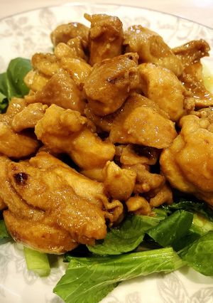 鶏肉のオレンジジュースウスターソース煮-レシピのメイン写真