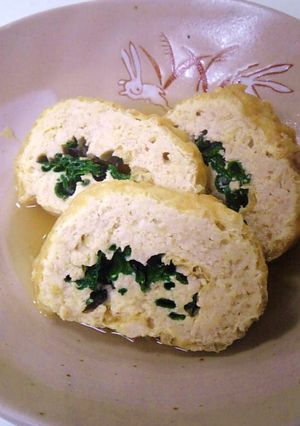 鶏ミンチの✿ねぎ✿揚げ✿巻き✿しょうが煮-レシピのメイン写真