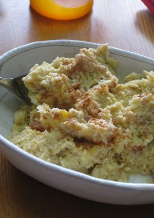 園児の朝食＞アップルシナモンオートミール-レシピのメイン写真