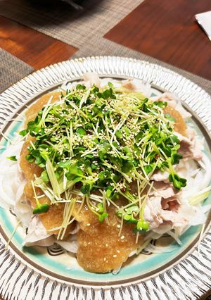 豚冷しゃぶの大根おろしあんかけ-レシピのメイン写真
