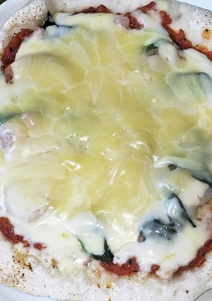 アツアツ、窯焼きピザ-レシピのメイン写真
