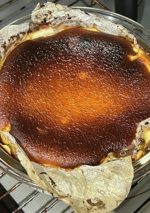 ヘルシーバスク風チーズケーキ-レシピのメイン写真