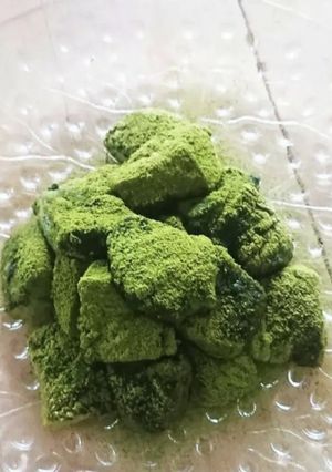 片栗粉で抹茶わらび餅☆おやつ☆ダイエット-レシピのメイン写真