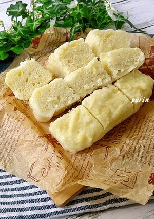 HMとお豆腐のフワもち蒸しパン-レシピのメイン写真