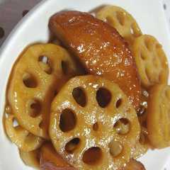 รูปของ 簡単♪蓮根とさつま揚げの炒め煮
