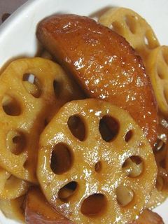 簡単♪蓮根とさつま揚げの炒め煮-レシピのメイン写真