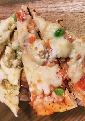 ホームベーカリーピザ-レシピのメイン写真