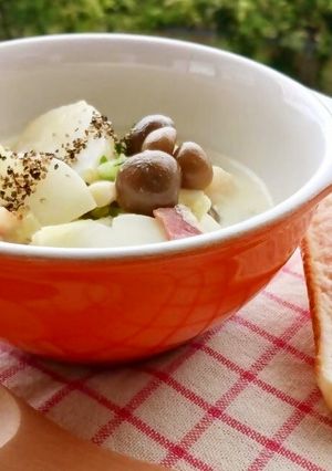 かぶの豆乳スープ-レシピのメイン写真