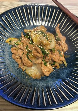 豚とキャベツのレモン味噌ダレ炒め-レシピのメイン写真