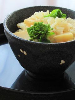 たけのこと菜の花の春の炊き込みご飯-レシピのメイン写真