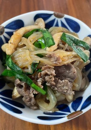 甘ったるくないチャプチェ-レシピのメイン写真