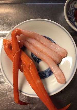 活ズワイガニの刺身の手順-レシピのメイン写真