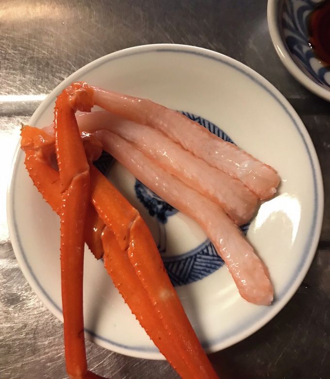 活ズワイガニの刺身の手順-レシピのメイン写真