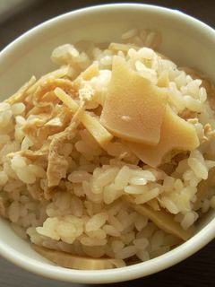 シンプルが美味しい たけのこごはん-レシピのメイン写真