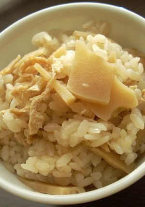 シンプルが美味しい たけのこごはん-レシピのメイン写真