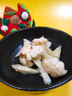 カリフラワーの煮浸し(生姜風味) -レシピのメイン写真