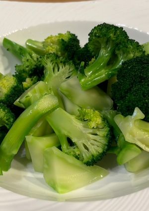 シャキシャキ食感　ブロッコリーの早茹-レシピのメイン写真