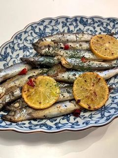 こもちししゃものレモンガーリック焼き-レシピのメイン写真