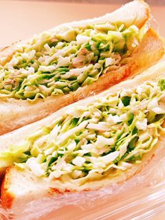 ツナキャベツサンド-レシピのメイン写真