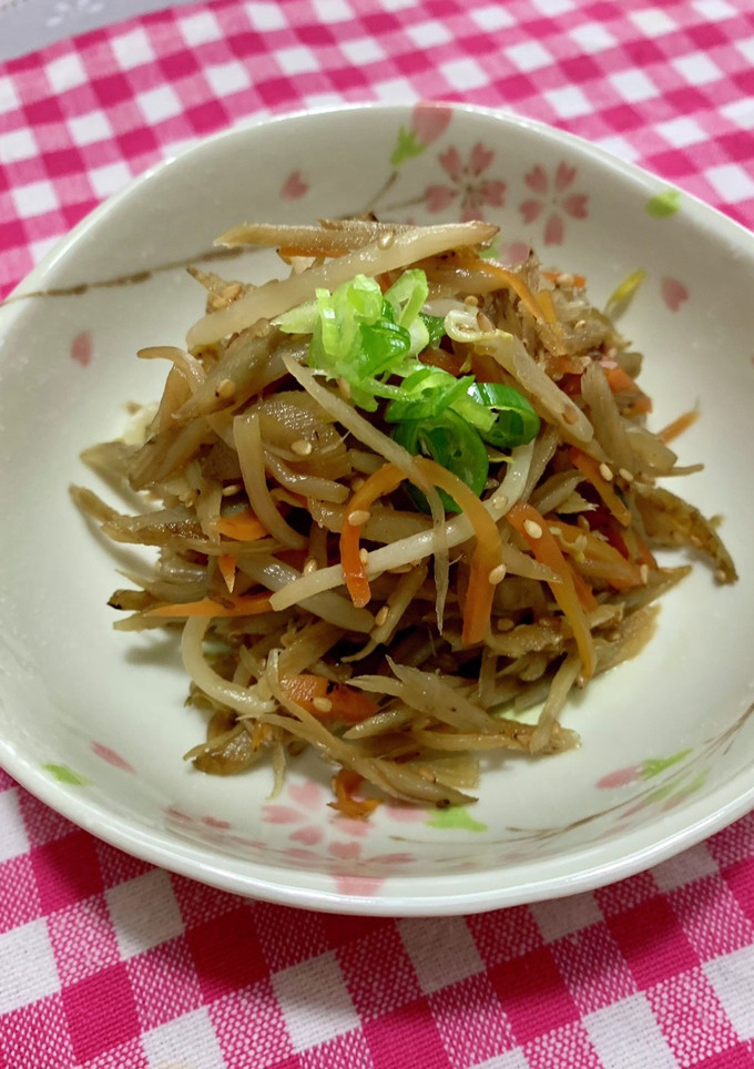 ごぼうともやしのきんぴら風♪-レシピのメイン写真