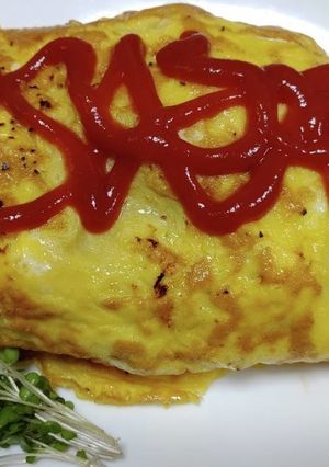 昔ながらのオムライス-レシピのメイン写真