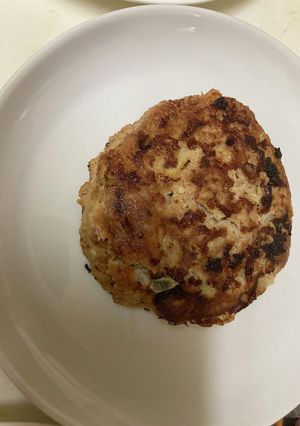 生姜が決めて！　つくねハンバーグ-レシピのメイン写真
