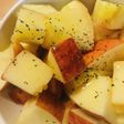 皮つき林檎●はちみつ&カンパリソーダ
