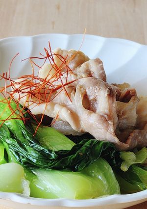 青梗菜と豚バラのさっぱりポン酢☆簡単夕食-レシピのメイン写真