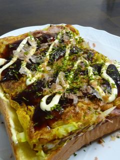 トーストdeお好み焼き!?-レシピのメイン写真