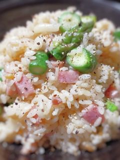 アスパラとベーコンの炊き込みご飯-レシピのメイン写真