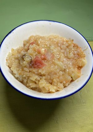 明太子とじゃがいもの卵かけご飯-レシピのメイン写真