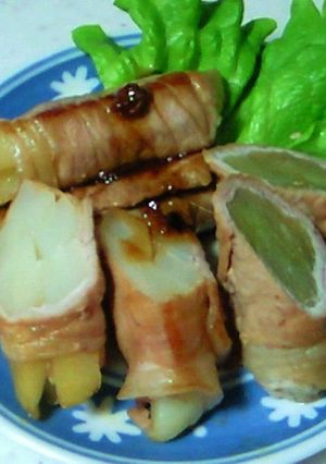 豚肉まきまき～♫照りマヨ味♡-レシピのメイン写真