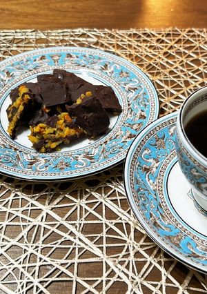 清見オレンジでオランジェット風割れチョコ-レシピのメイン写真