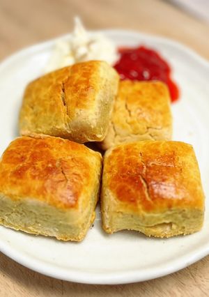 焼き芋で米粉スコーン-レシピのメイン写真