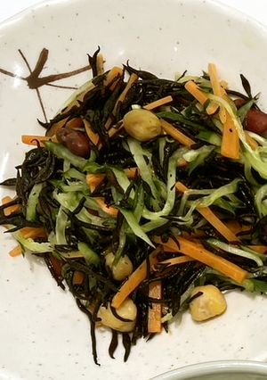 豆入りひじきサラダ【健康推進課】-レシピのメイン写真